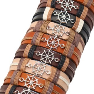 Armbandrolle Steuerrad, mit 30 Armbändern