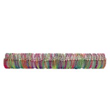 Bracelet roll anchor colorful, with 50 bracelets