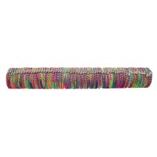 Bracelet roll Elephant, colorful, with 50 bracelets
