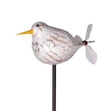 Seagull with propeller on stick