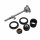 Mounting set for lamp socket
