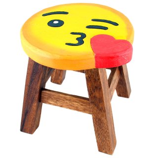 Childrens stool smiley kiss