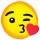 Childrens stool smiley kiss
