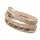 Wickelarmband Anker mit Glitzer