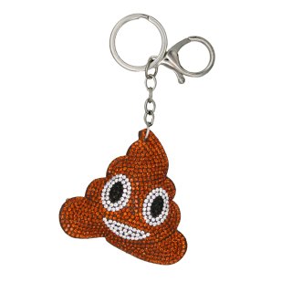 Schlüsselanhänger Kackhaufen emoji