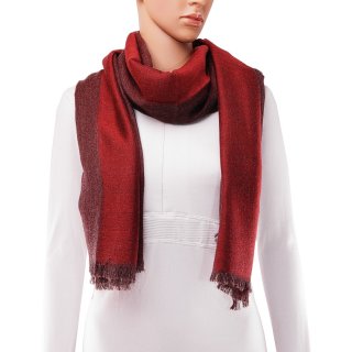 maloo Scarf, red/brown