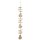 wind chimes "shell", large, white, ca. 100 cm