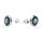 Ohrstecker Paar 925 Silber, Ø: 10 mm
