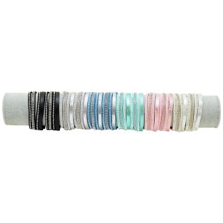 Armband-Set Glitzer für Display