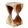 Stool turned 2 columns high: ca. 50 cm, 27x27cm