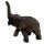 Elephant, teak wood,