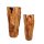 2er Set Holzvasen