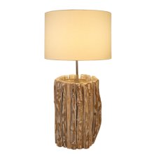 Teak lamp