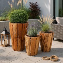 Set of 3 flower pots
