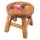 Childrens stool pink elephant girl