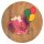 Childrens stool pink elephant girl