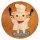 Childrens Stool Pig "Chef"