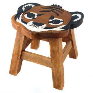 Kinderhocker Tigerkopf