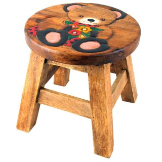 Kinderhocker kleiner Bär
