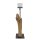 Candle holder teak root on stand 40 cm