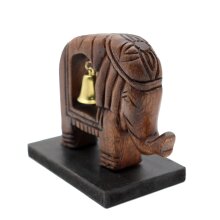 Deko Figur Elefant mit Glöckchen