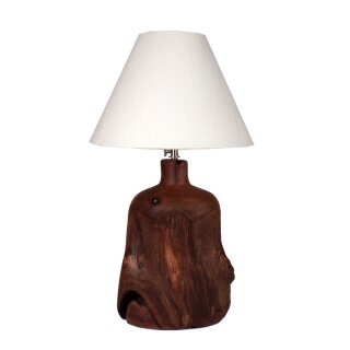 Teak lamp