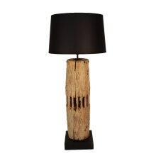 Lampe "Kambodscha" mit Schirm in Topfform