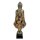 Standing Buddha sculpture, rose/gold/white
