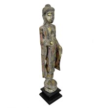 Buddha Figur stehend 115 cm rose