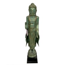 Buddha Figur stehend 115 cm grün