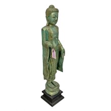 Buddha Figur stehend 115 cm grün
