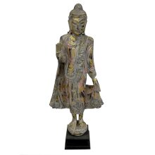 Buddha Figur stehend 142 cm rose