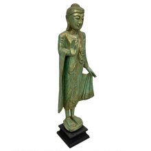 Buddha Figur stehend 142 cm grün