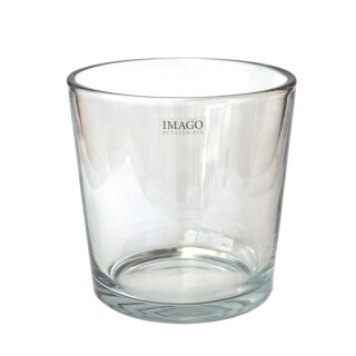 Glas für Kerzen und Deko Ø 16 cm