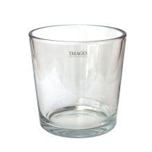 Glas für Kerzen und Deko Ø 16 cm