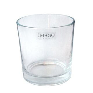 Glas für Kerzen und Deko Ø 10 cm
