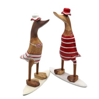 Pair of "beach-surfer" Ducks