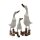 Enten Familie weiß