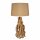 Tischlampe ST-184 mit Lampenschirm hellbraun Ø40