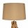 Tischlampe ST-184 mit Lampenschirm hellbraun Ø40
