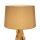 Tischlampe ST-184 mit Lampenschirm hellbraun Ø40