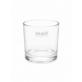 Glass for candles or decorations Ø 10 cm