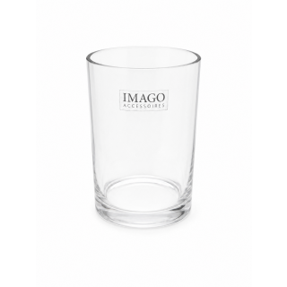 Glass for candles or decorations Ø 10 cm