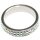 2er Set Edelstahlring mit Kristallen