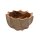 Schale Teakholz 15 cm Welle