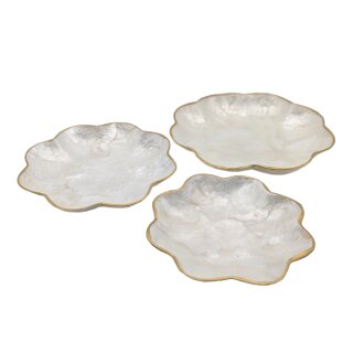 Platten Set "Blume" , 3 teilig