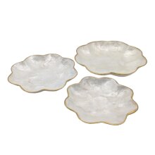 Platten Set "Blume" , 3 teilig