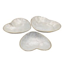 Schalen Set Herz, 3 teilig
