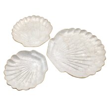Schalen Set "Muschel" 3 teilig