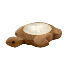 Dekoschalen aus Teakholz  – Schildkröte